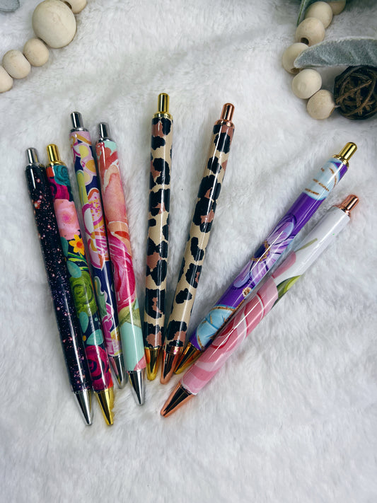 Glitter Epoxy Pens