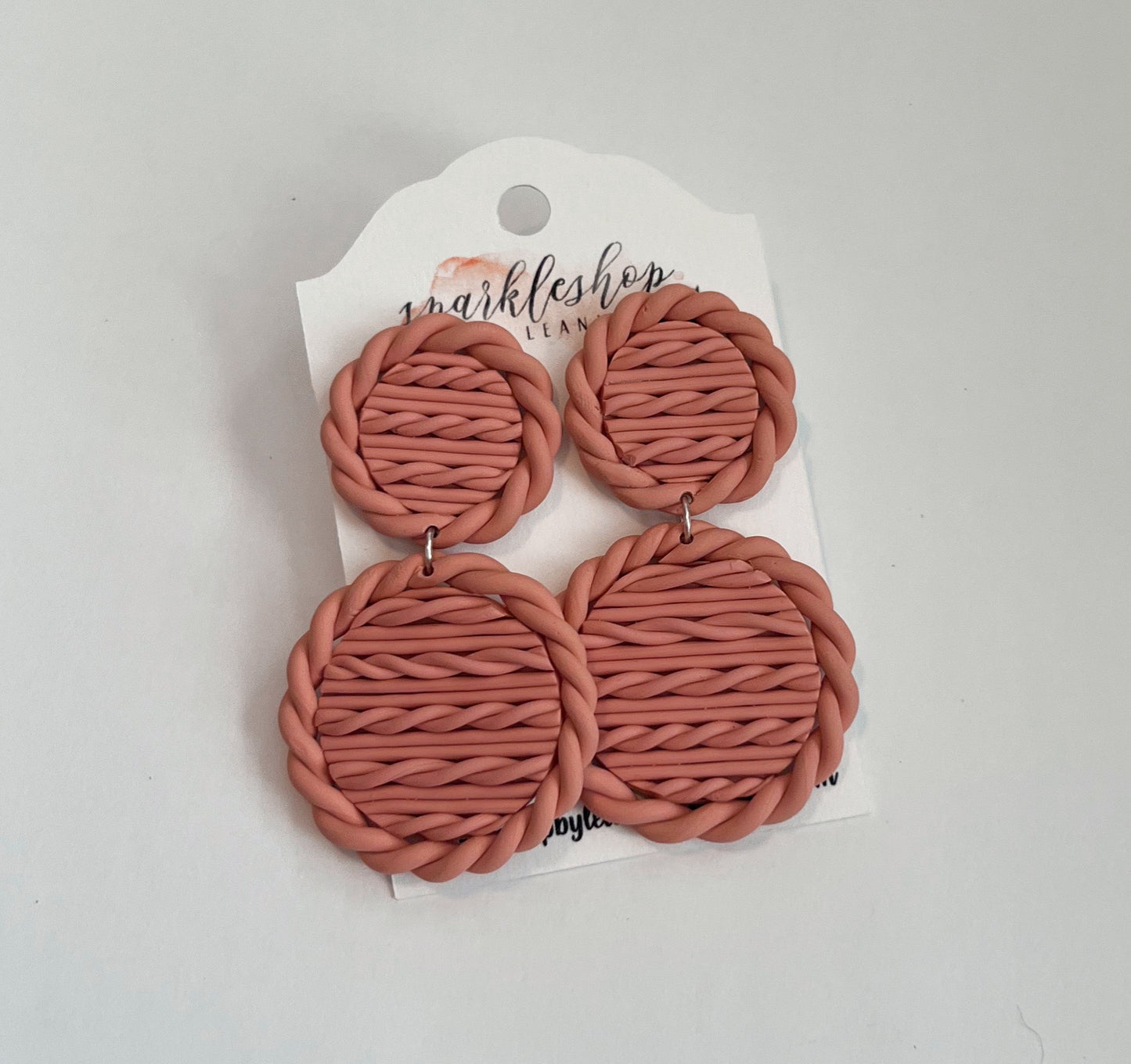 Clay Earrings | Simple | Knit | Layer