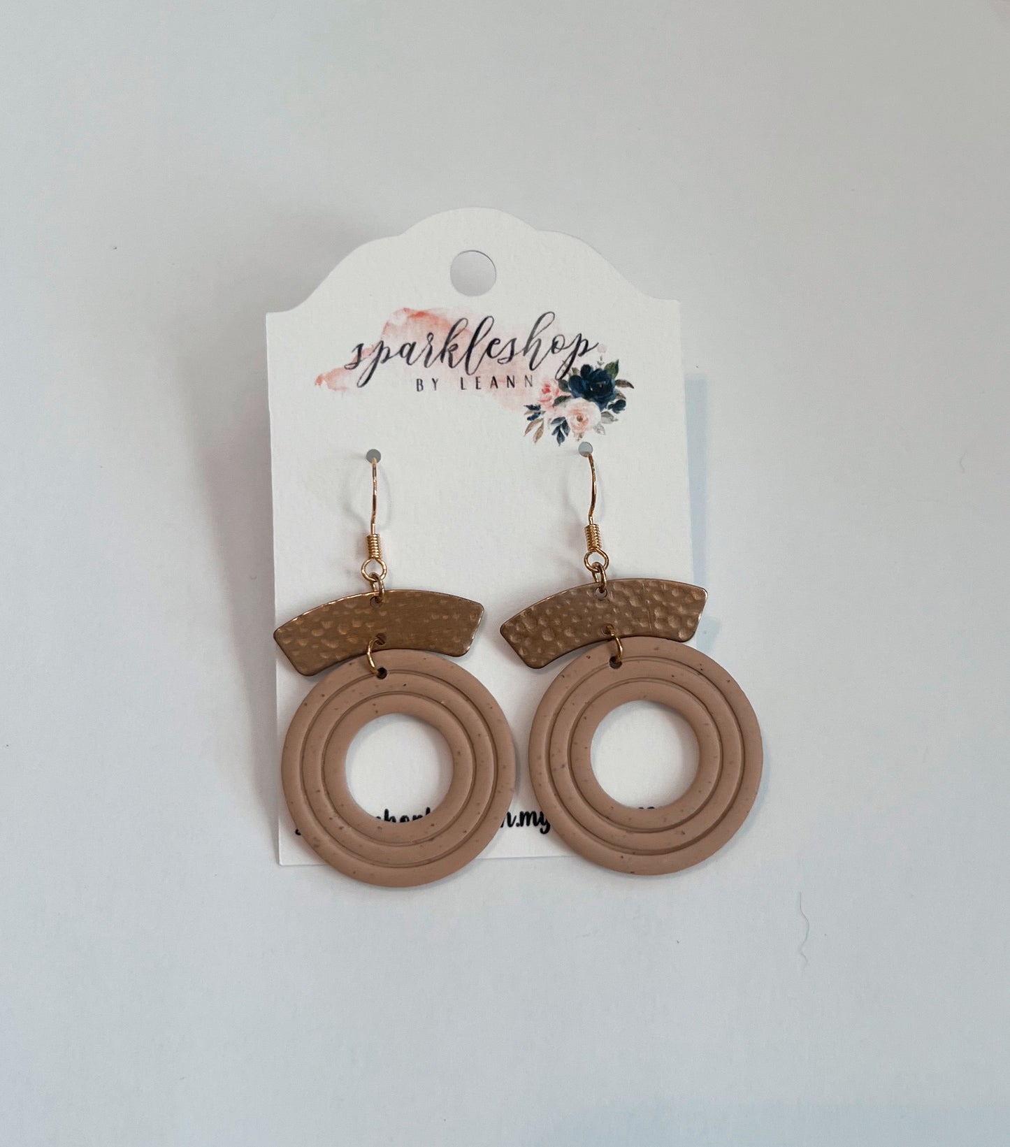 Clay Earring - Boho Circles